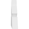 Ekena Millwork Richland Architectural Grade PVC Gable Bracket, 36"W x 10 1/2"H x 2"D x 4"F, 7/12 Pitch GBP036X11X0204RIC00 - alternate 3